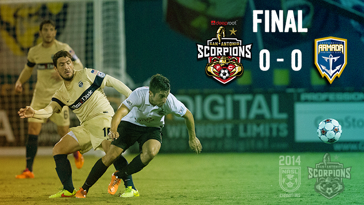 SAScorpions's tweet photo. FINAL from Jacksonville - the Scorpions earn another point on the road in their 2nd straight shutout. #JAXvSAS http://t.co/MXo7NEo5uw