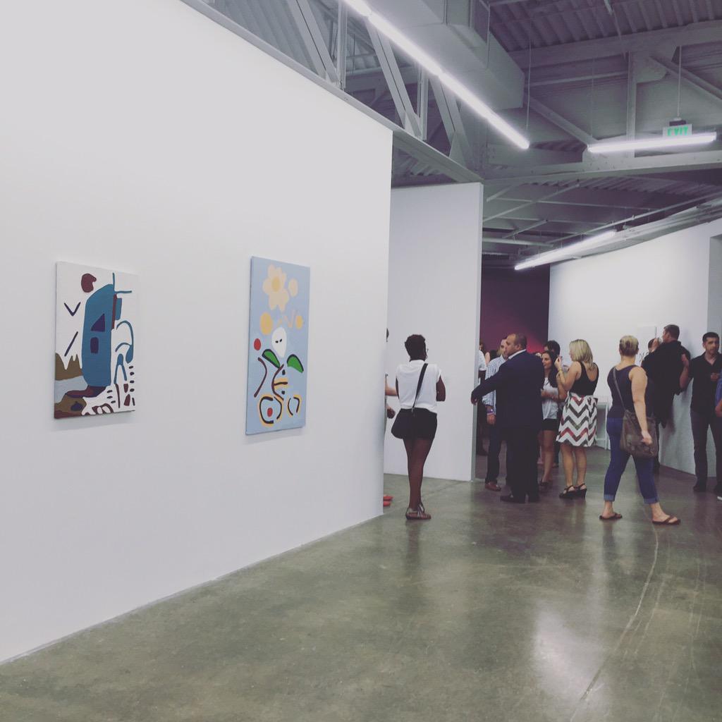 BurnawayGA's tweet photo. Marlon Mullen at @atlantacontemporary #artpartyatl http://t.co/Wsg5fKecrX