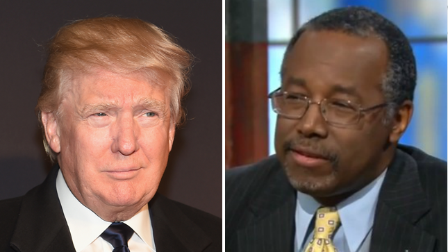 Donald Trump and Ben Carson