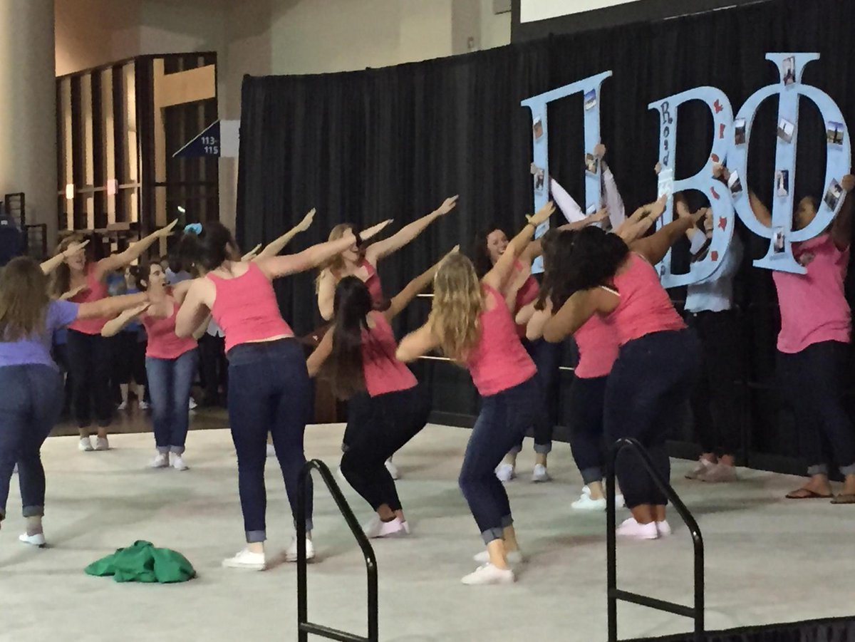PHC_CreightonU's tweet photo. Why not do a crazy dance - with @CUPiBetaPhi? #HillaryDuff #lipsync15 #NewJays2015 http://t.co/f7pDZpkqGE