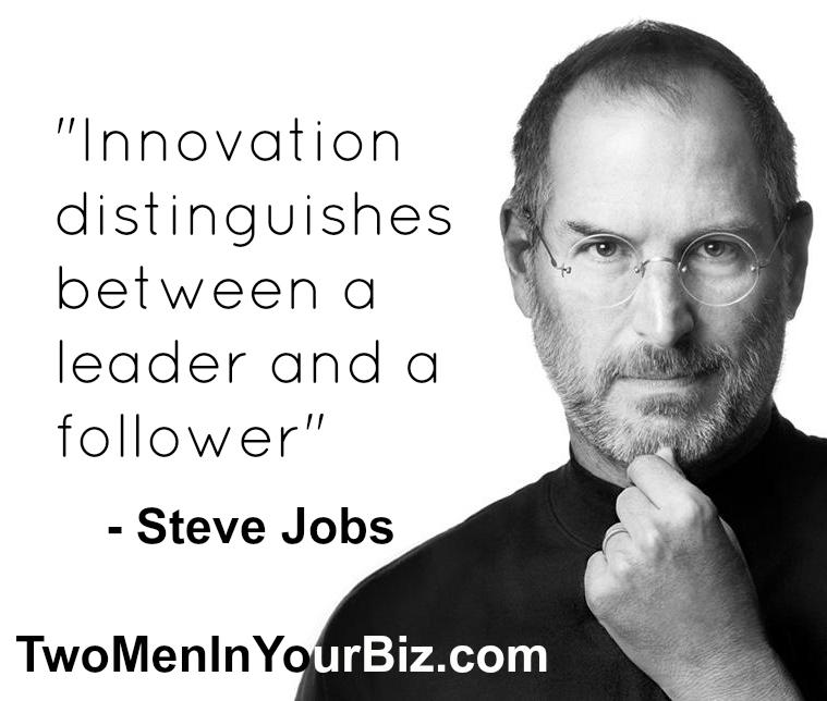 jstorres's tweet photo. "Innovation distinguishes between a leader and a follower" - Steve Jobs http://t.co/iweVy4BfRM http://t.co/sSXZpvRbgt