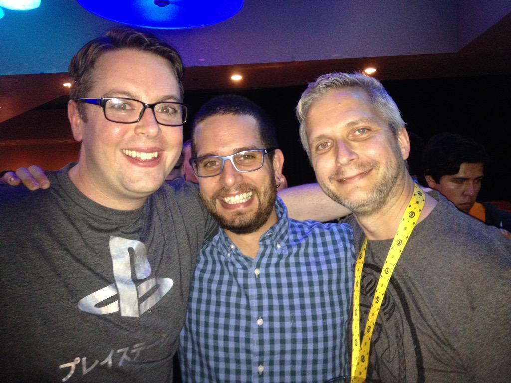 grumpycam's tweet image. Finally met the rest of the @kindafunnyvids crew. Thanks guys! @GameOverGreggy @notaxation @Nick_Scarpino @TimGettys