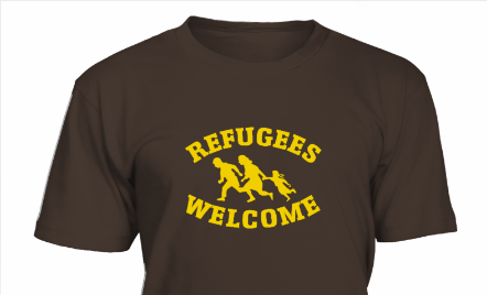 refugeewelcome's tweet photo. #Tshirts «#refugeeswelcome»: https://t.co/8ptjwTMvAx
(#Flüchtlinge #refugees #Asylanten #Mundaufmachen #Solidarität) http://t.co/eXxLNTlVc1