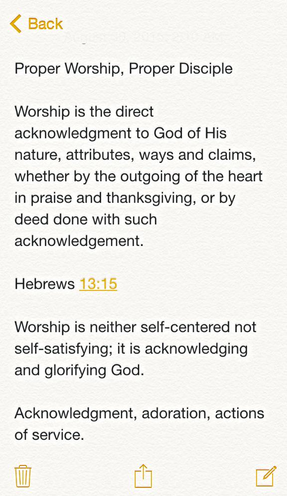 ThinkyDisciple's tweet image. Proper Worship, Proper Disciple