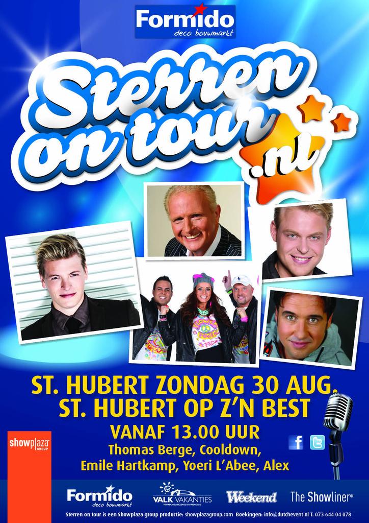Tot straks <a href="/BraderieShozb/">Sthubertopzijnbest</a> St. Hubert! <a href="/Thomasbergetwit/">THOMAS BERGE</a> <a href="/Cooldownfeestje/">Cooldown Feestact!</a> <a href="/ZangerAlex/">ZangerAlex</a> @Yoeri_LAbee &amp; Emile Hartkamp!