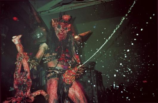 Happy birthday Oderus Urungus (Dave Brockie) Now you can cum green goo all over God\s face! 