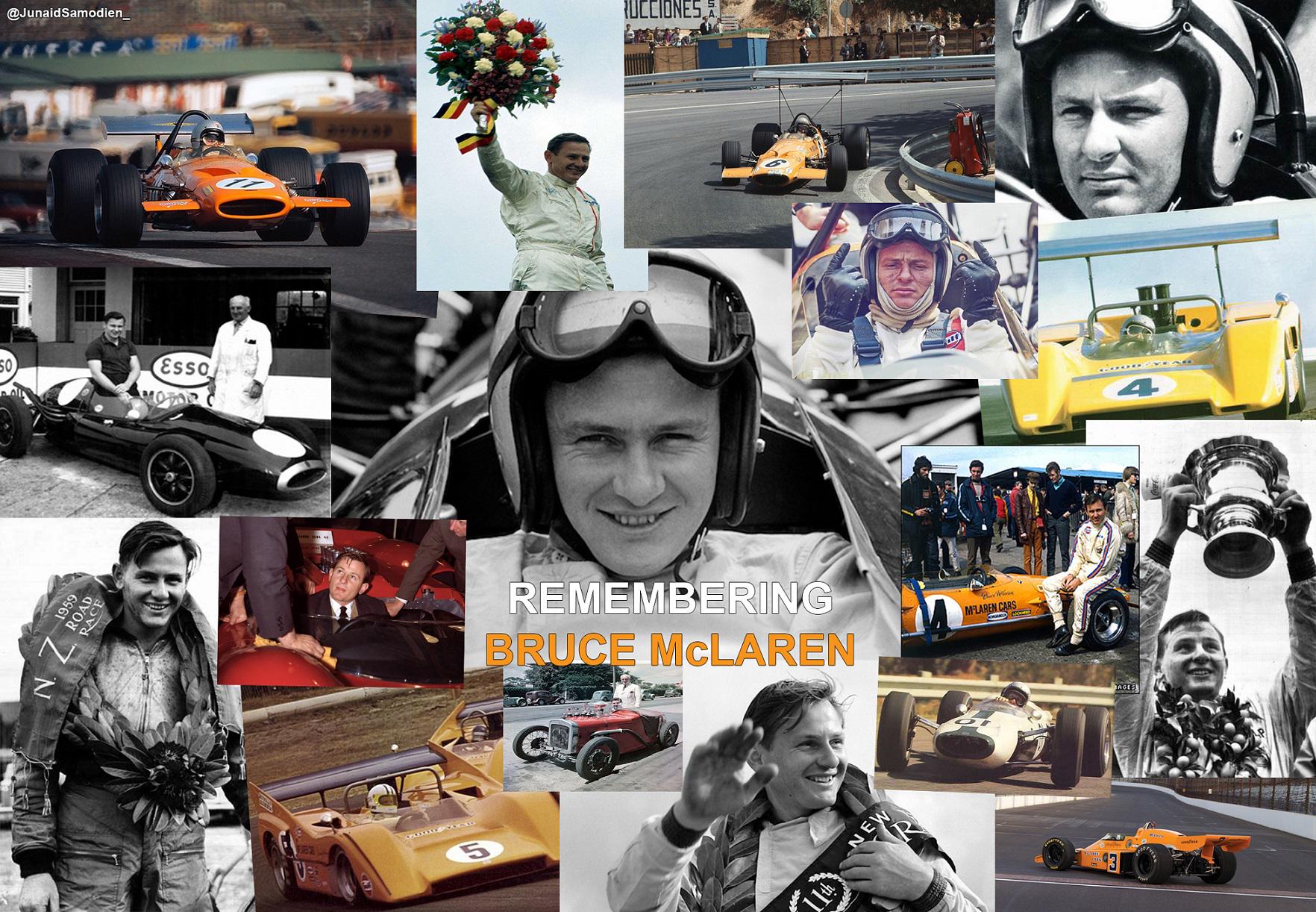 Happy Birthday to Bruce McLaren who would have been 78 today! 