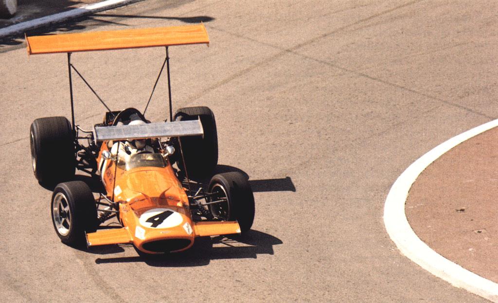 Happy Birthday Bruce. McLaren M7C, Monaco 1969. 