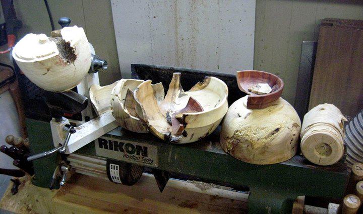 ToolPost's tweet image. #MotivationMonday - what's on your lathe right now? And there's no such thing as failure! #Woodturning