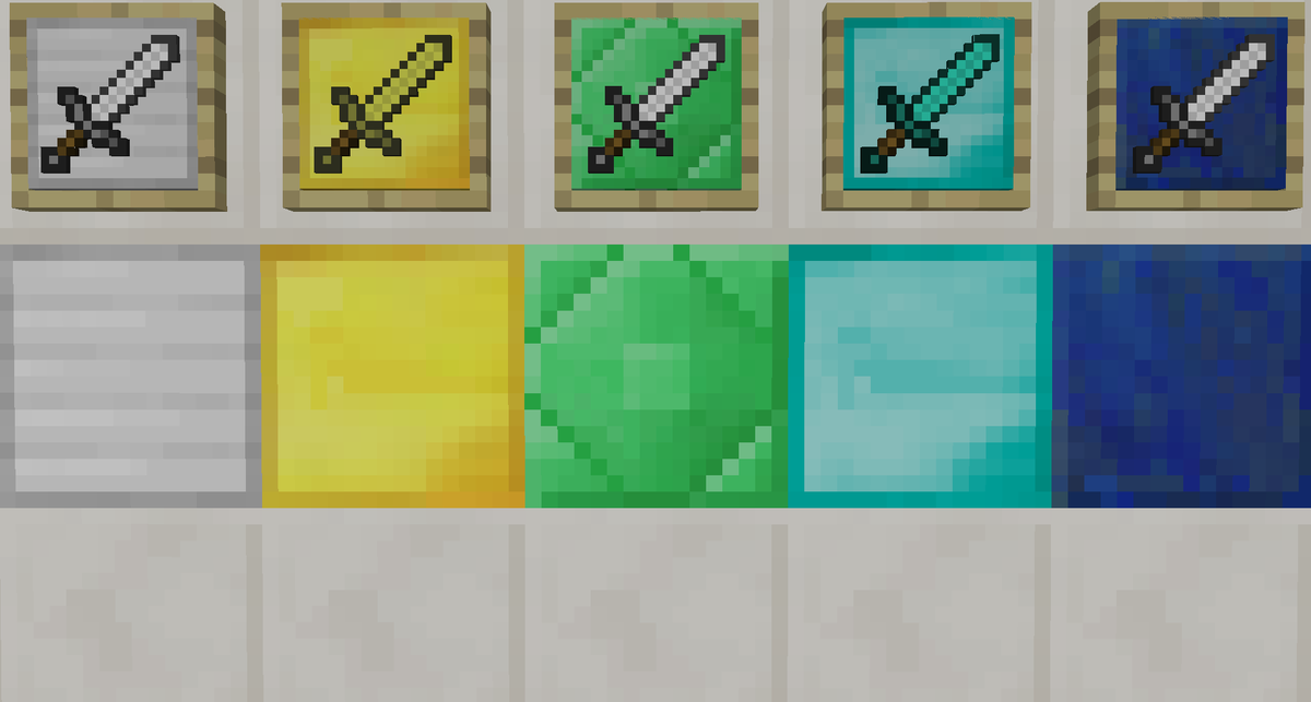 LapisDemon's tweet photo. #VideoSpoilerAlert #Minecraft
Custom ItemFrames 😸

Another little aesthetical concept or builders' tool,
video asap. http://t.co/Gdf7r1lxmU