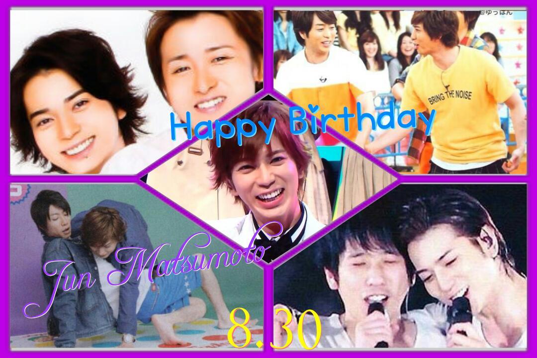 Jun.Matsumoto
Happy Birthday 32nd Anniversary                                                        (*^^*) 