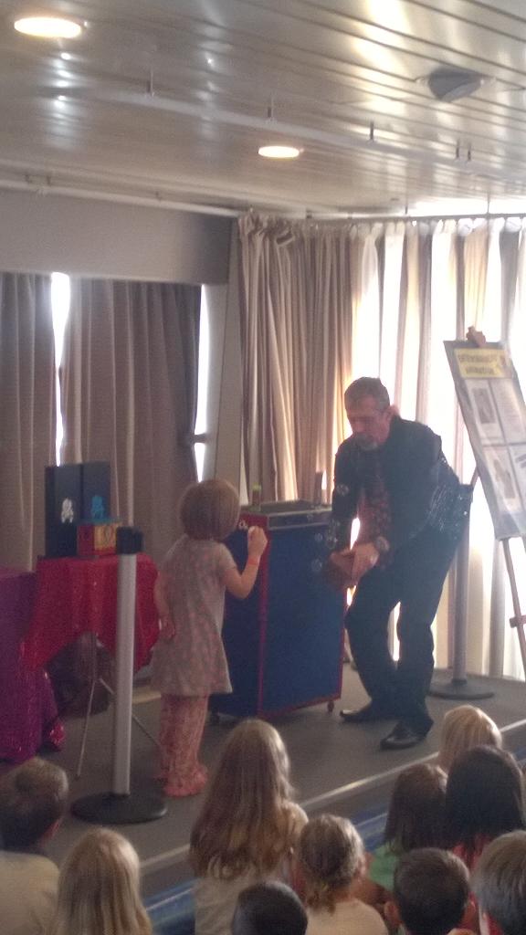 Thanks to the magician too. <a href="/BrittanyFerries/">Brittany Ferries</a>