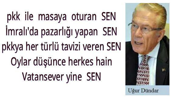 Doğru söz,ancak alkışlanır.Bravo <a href="/ugurdundarsozcu/">Uğur Dündar</a>
<a href="/sollcephe/">Sol Cephe</a>
<a href="/solltaraf/">çapulcunun biri</a>
<a href="/psiiiii/">*</a>
@PsikologTivit
<a href="/SedefKabas/">Sedef Kabaş</a>
<a href="/MTanal/">Av.Mahmut TANAL</a>