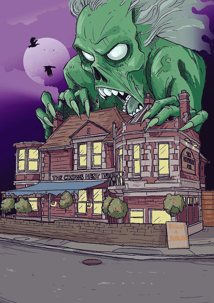 crows_inn's tweet image. Who's excited for Halloween?? #frightnignt