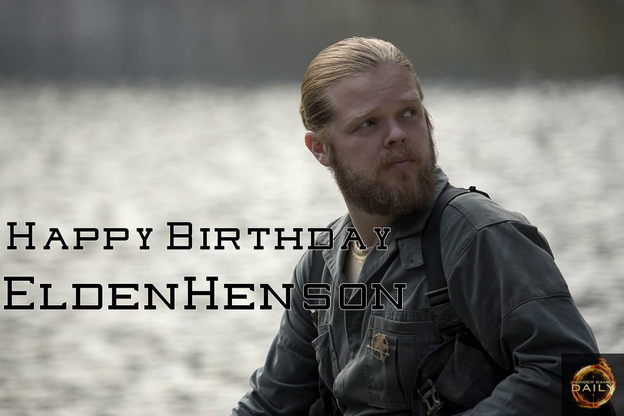 And also Happy Birthday to Elden Henson, our Pollux! We can´t wait to see you in 