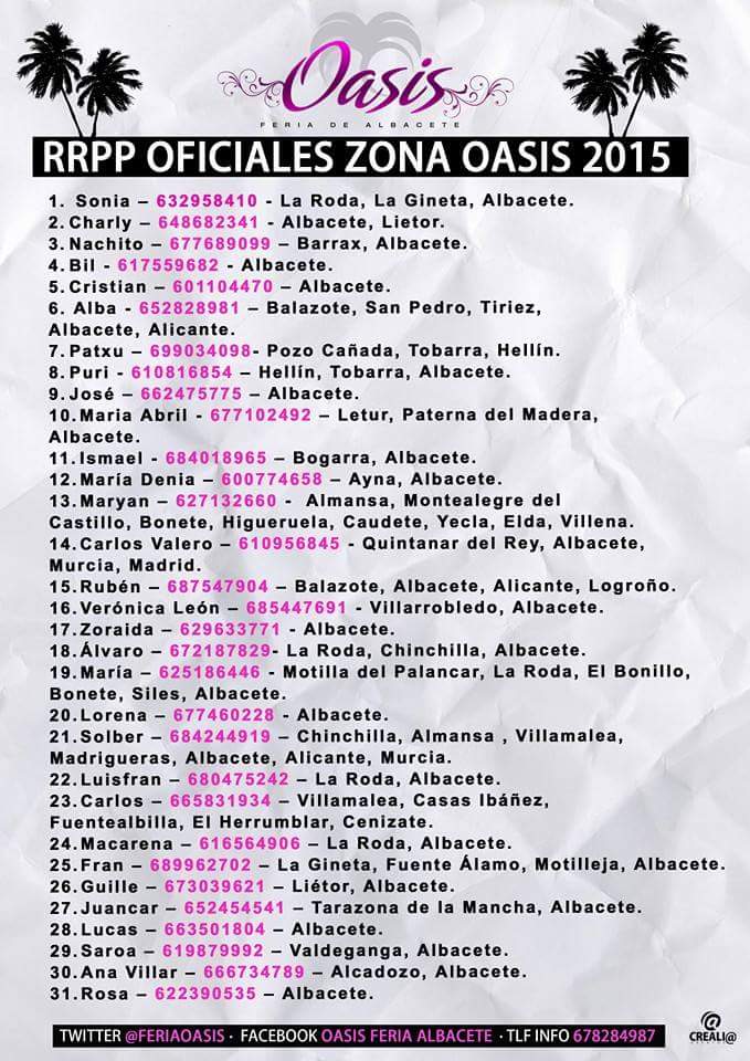 FERIAOASIS's tweet photo. Últimos días para adquirir la oferta en BONOCOPAS!!!
10 copas por 39€ 🍸🍸
Contacta con tu RRPP y hazte con el tuyo!!! http://t.co/sZ14SWdvTu