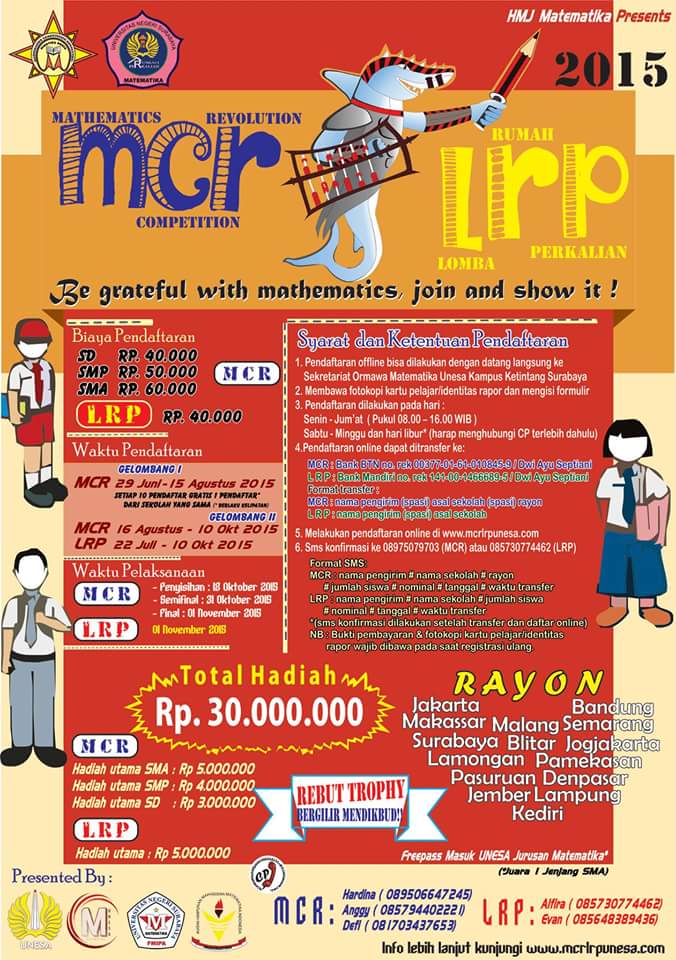 Mcr Lrp Matematika Mcr Lrp Unesa Twitter