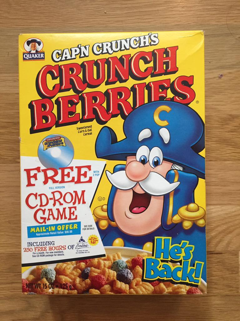 what year did captain crunch crunchling adventure what year did captain crunch crunchling adventure
