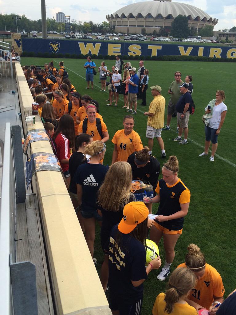 WVU Women's Soccer on Twitter "What better way to celebrate a win than