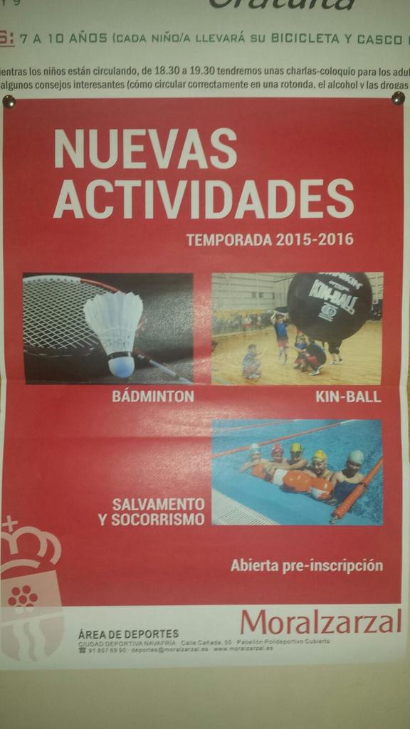 KinBallNWMadrid's tweet photo. Apúntate al #KinBall: nueva actividad #deportiva en #Moralzarzal @SoyDeMoral  #LaHoraMagica580
http://t.co/2EdqKmVvkR http://t.co/jSkPQlKeUK