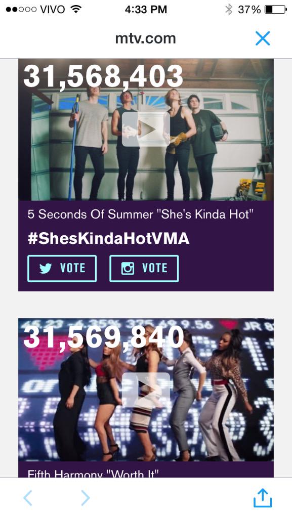 KEEP DOING THIS, WE HAVE THE LEAD!!!!! #WorthItVMA