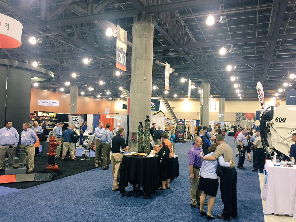 The Exhibit Hall is amazing. So much to see and do. #APWAexpo <a href="/APWATWEETS/">APWA</a>