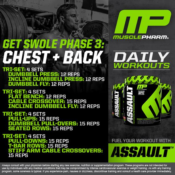 MusclePharm® on Twitter &quot;MP Workout of the Day! Get