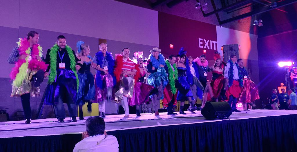 APWA folks know how to have a good time. #APWAexpo <a href="/APWATWEETS/">APWA</a>