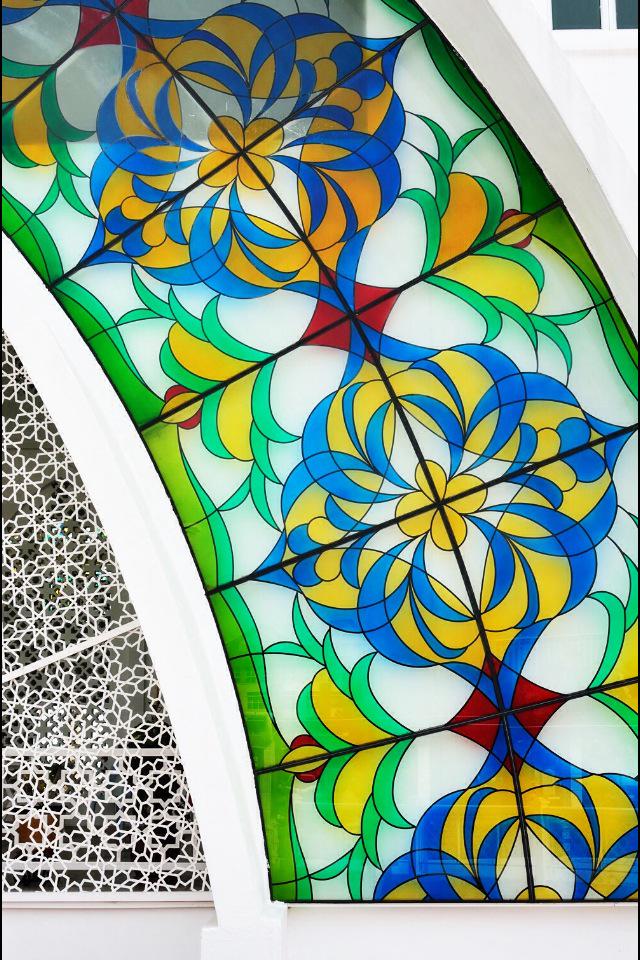 Malacca Straits Mosque in Malaysia