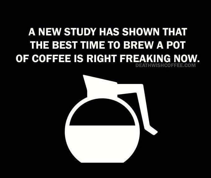 Brew #Coffee Right Freaking Now.