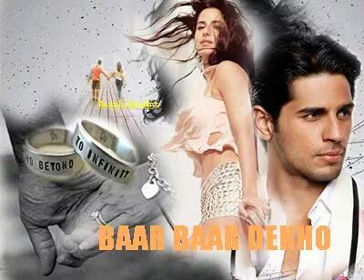 Katrina Kaif and Siddharth Malhotra in 'Baar Baar Dekho'