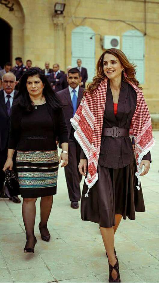 Happy Birthday your Majesty from the Queen Rania Center For Entrepreneurship family 