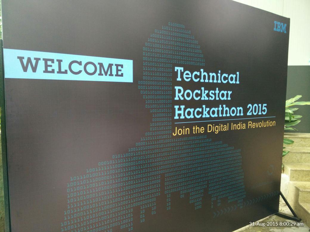 bagavath's tweet image. IBM Spark Hackathon #ISLConnectIN2015 #IBMHackathon