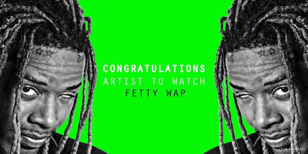 LiveNation's tweet photo. Congrats @fettywap on winning the #VMA for "Artist To Watch"

See him w/ @chrisbrown http://t.co/7Z6VyZUiVI http://t.co/1oSke7cm0e