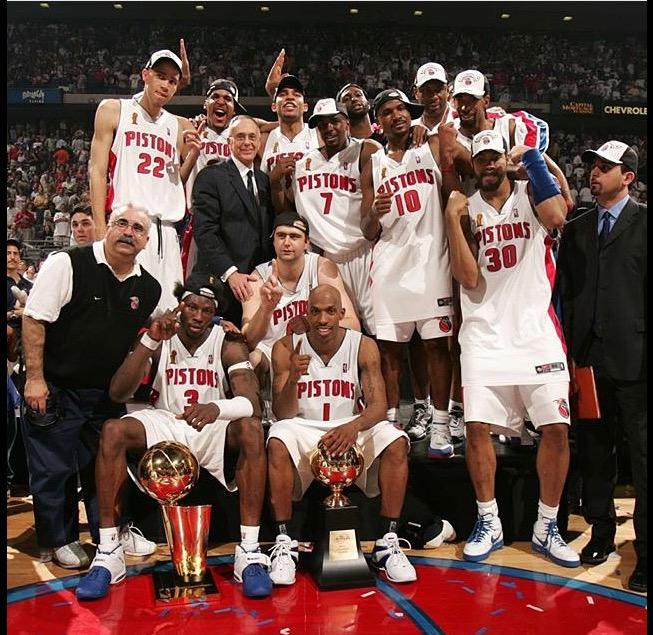 It'll never be another team like them #2004Pistons