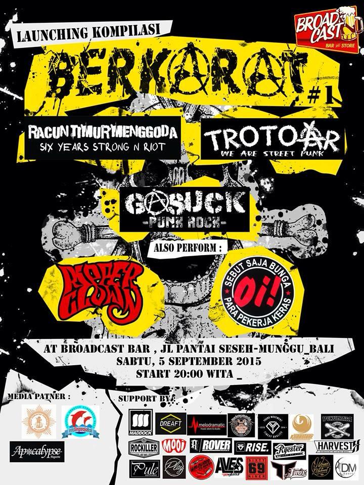 Ramaikan acra ini kawan"....
Punk not dead...