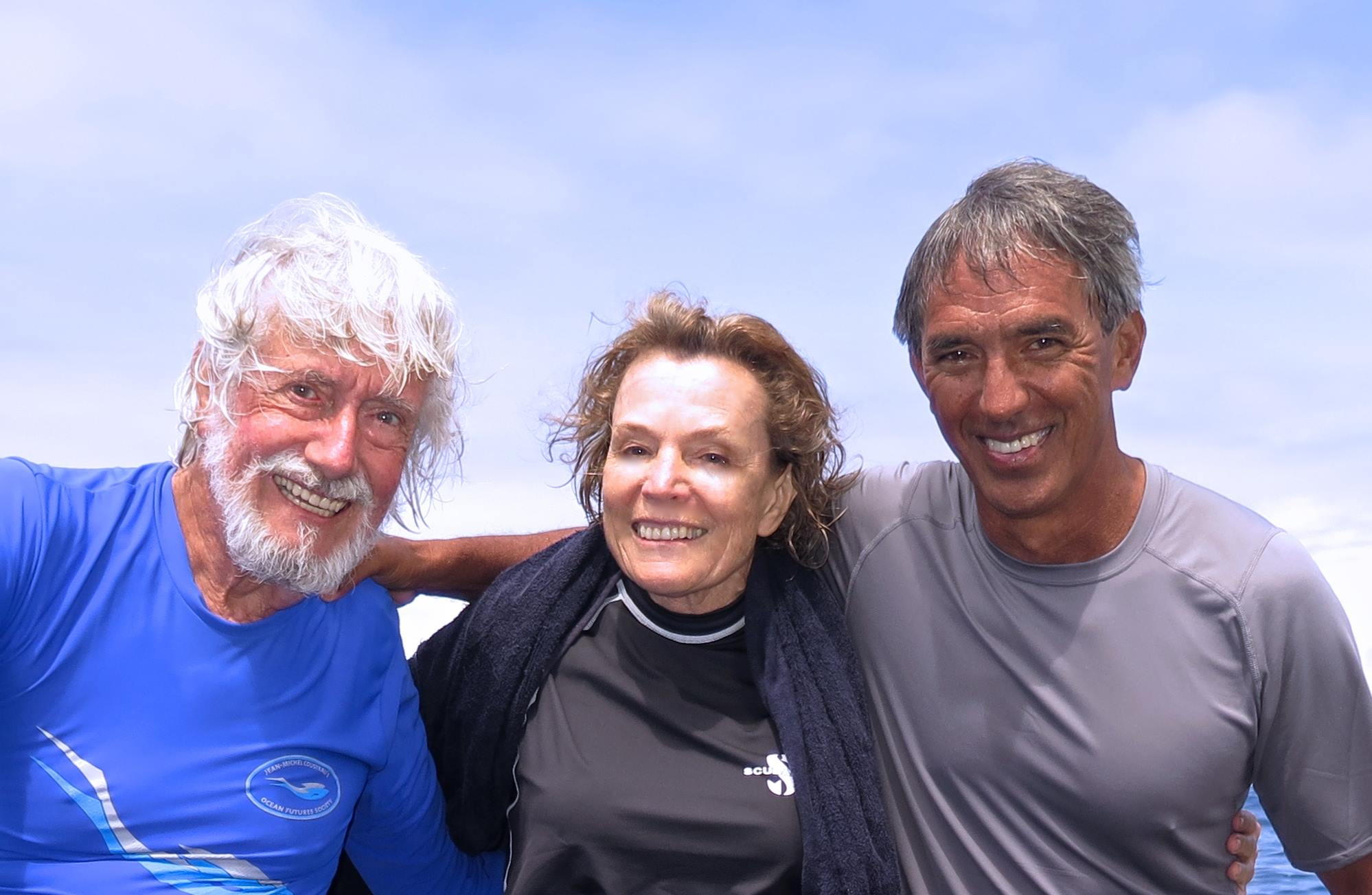 To my dear longtime friend and colleague, Dr. Sylvia Earle, I wish you Happy Birthday from the bottom of the sea! 