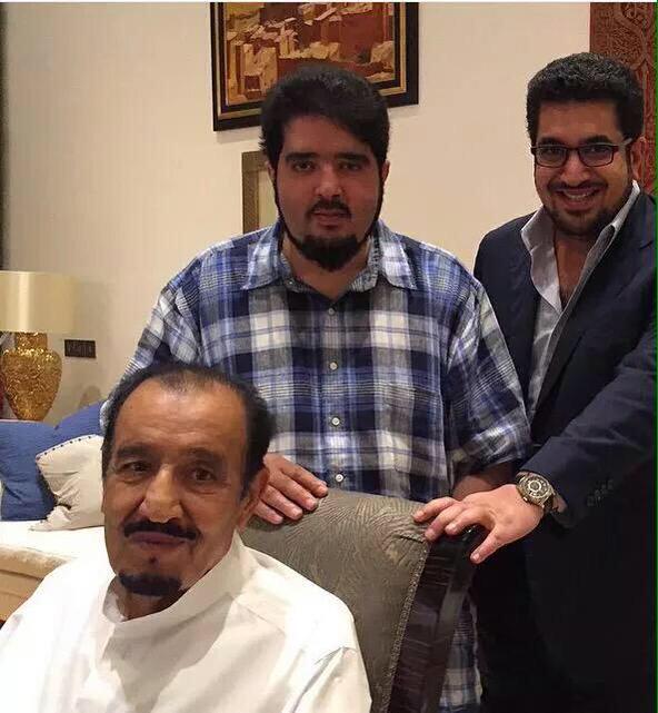 الملك سلمان والامير عبدالعزيز حوار الصورة