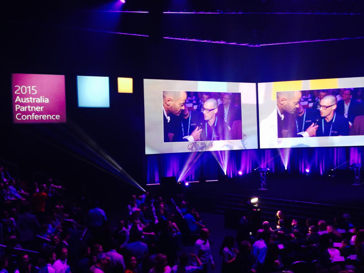 TonyRGTech's tweet image. Getting ready for the welcome keynote #msapc2015