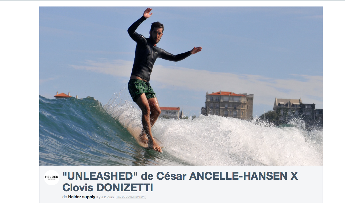 CetusBiarritz's tweet photo. HelderSupply for UNLEASHED exhibition by Cesar Ancelle Hansen with Clovis Donizetti #surf > https://t.co/aMRzdjr2AG http://t.co/BN1Vsx5QsW