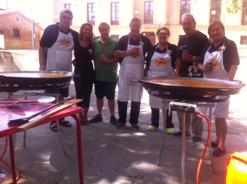 Canillas Río Tuerto ayer. Gracias Ayunt. Por encargarnos unas Paellas en sus fiestas, casi 200 raciones felices todos