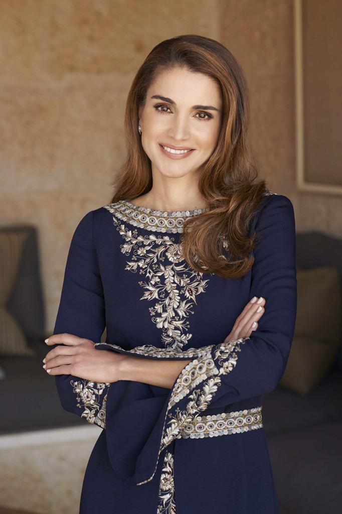 Happy birthday Queen Rania love you   