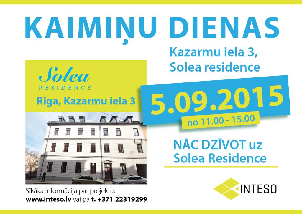 IntesoReal's tweet image. Kaimiñ dienas, Kazarmu ielà 3!