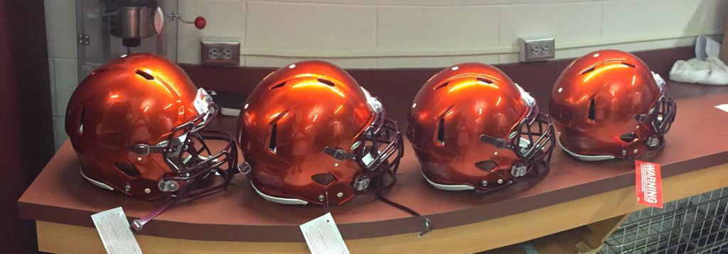 VTEquipment's tweet image. .@VT_Football Unboxed and Ready to fit!  #HokieSwag