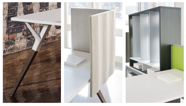 RiversEdge_WS's tweet image. Exciting new features for Teknion upStage: a stylish Y leg, a var. privacy  screen, &amp;amp; var. privacy hutch stacker