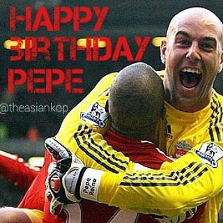 Happy Birthday to former LFC Goalkeeper Pepe Reina who turns 33 today!  