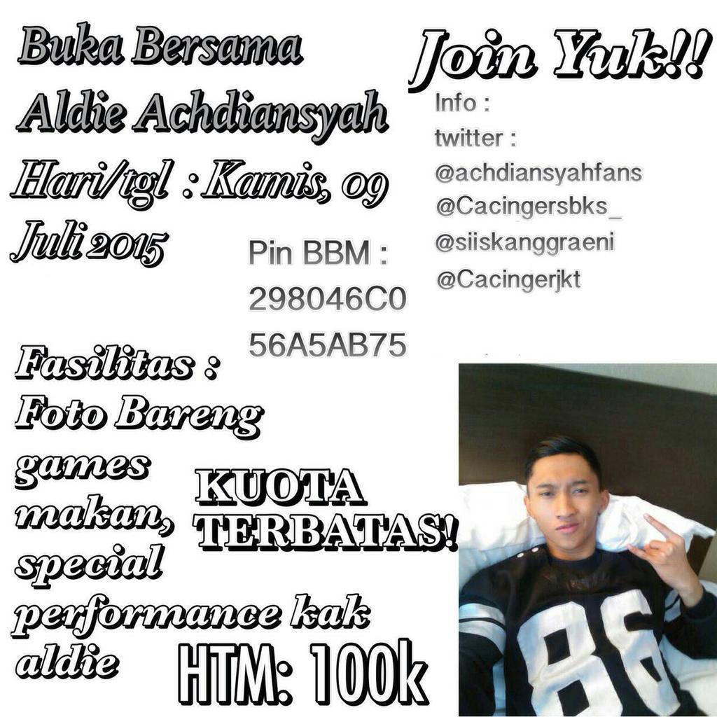 Jadi ini foto pamflet waktu bukber. Disitu tertulis panitia2 nya <a href="/achdiansyahfans/">Cacingers Indonesia</a> <a href="/CacingersBks_/">Cacing♥</a> @siiskanggraeni dll