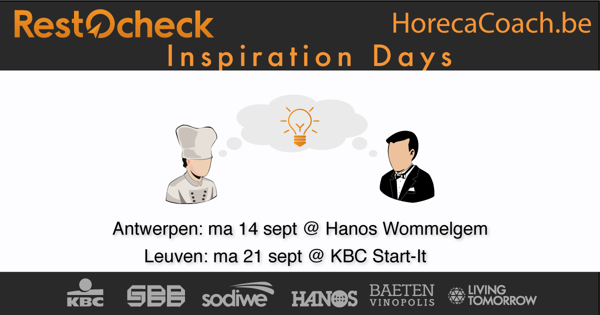 restocheck's tweet photo. Dit jaar lanceren we opnieuw #InspirationDays voor Restaurant uitbaters die willen vernieuwen!
http://t.co/1jsjtJVkmv http://t.co/R1CVROxexN
