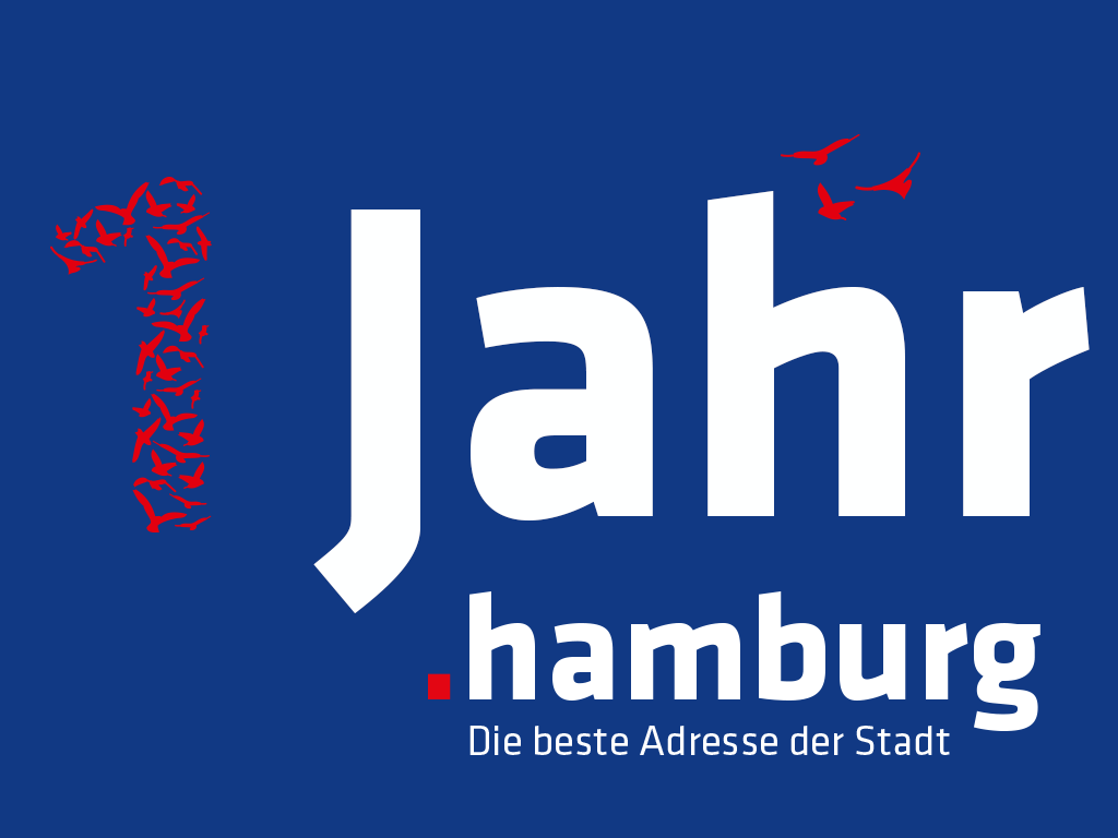 Hamburger bekennen sich zu ihrer digitalen Heimat - 1 Jahr .hamburg! bit.ly/1ieNFp9 @punkthamburg