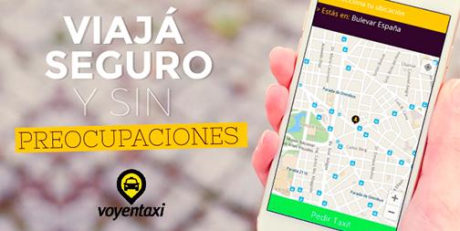 Descargá nuetra app y empezá a viajar seguro. #VoyEnTaxi.
